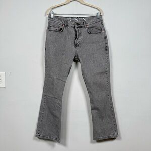 RAEY Women's Organic Cotton Gray Cropped Jeans, Size 30, Great Condition